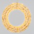 Couronne Marron 3D ø55cm HDM 3000 MicroLED FlashLED Diamond