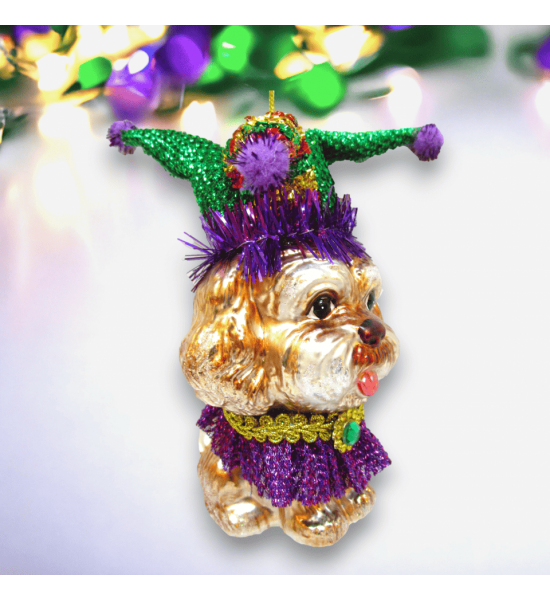 Caniche Mardi Gras