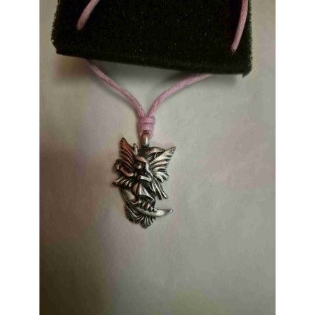 Collier Fée en Etain