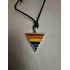 Collier LGBTQ en Etain