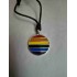 Collier LGBTQ en Etain