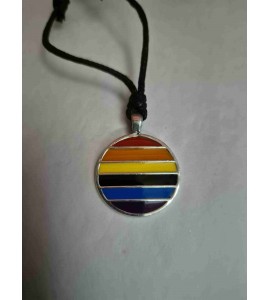 Collier LGBTQ en Etain