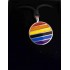 Collier LGBTQ en Etain