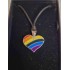 Collier LGBTQ en Etain 