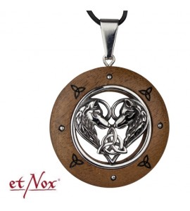 Pendentif Deux Loups