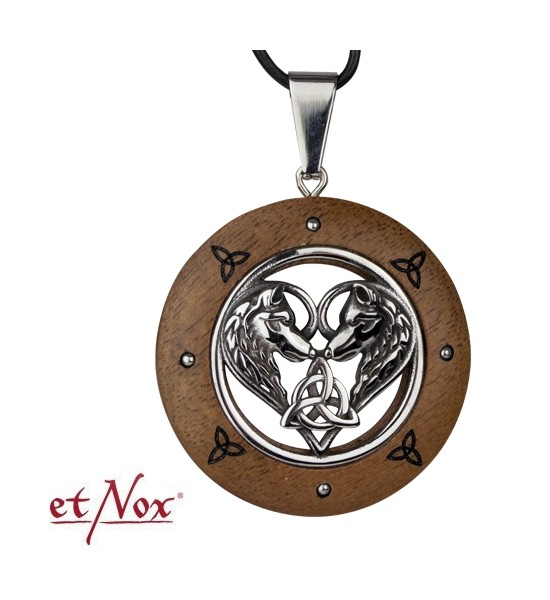 Pendentif Deux Loups