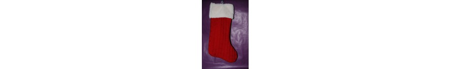 Bottes et chaussettes de noël